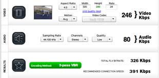 Bitrate Calculator